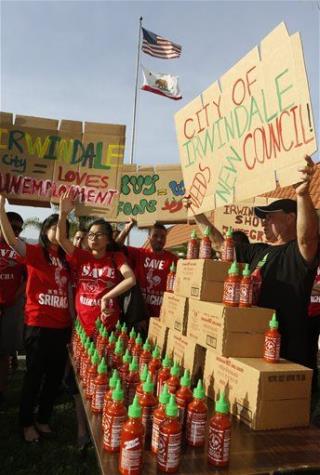 Texas Tries to Lasso Sriracha Away From CA