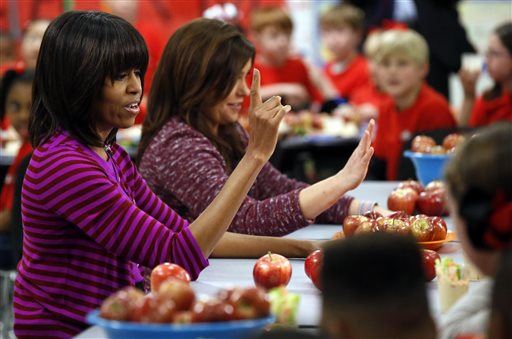 Michelle Obama's School Lunch Rules in GOP Cross Hairs
