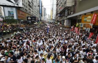 Hong Kong Busts 500 After Huge Democracy Rally