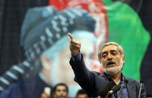 Apparent Loser of Afghan Election Claims Victory