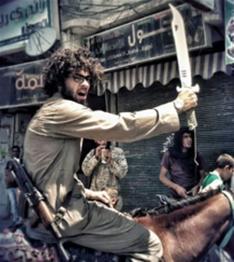 Sword-Swinging 'Hipster Jihadi' Is New ISIS Mascot