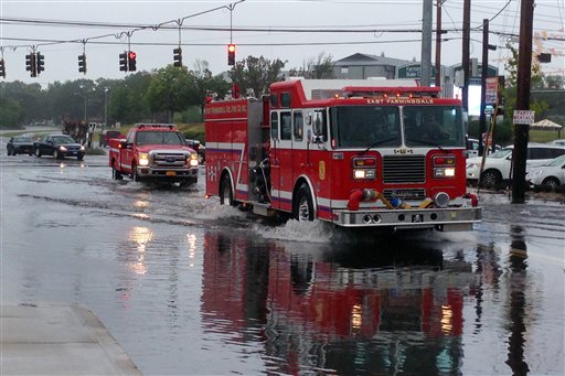 Long Island Gets Summer's Worth of Rain in a Day