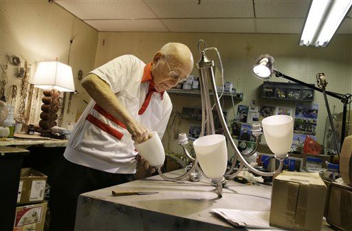 Man, 101, Has Worked at Lighting Company 73 Years