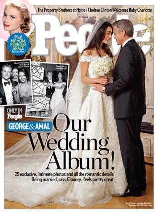 George Clooney Honeymoons at Home—Sort Of
