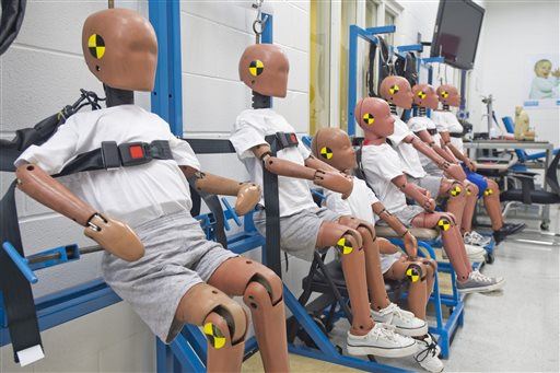 As Americans Get Fatter, So Do Crash-Test Dummies