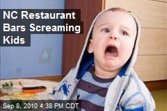 NC Restaurant Bars Screaming Kids