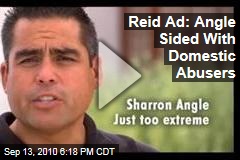 Reid Ad: Angle Sided With Domestic Abusers
