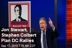 Stewart, Colbert Announce DC Rallies