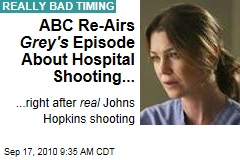 ABC Airs Grey's Episode on Johns Hopkins Shooting...