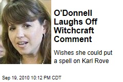 O'Donnell Laughs Off Witchcraft Comment