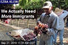 We Actually Need More Immigrants