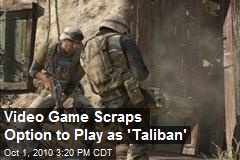 Taliban Will Not Be Playable in 'Medal of Honor'