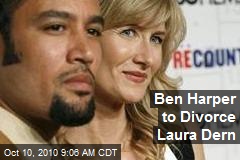 Ben Harper to Divorce Laura Dern