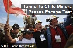 Tunnel to Chile Miners Passes Escape Test