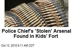 Minnesota Police Chief Eric Swenson Loses Arsenal to Kids' Fort