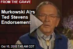 Murkowski Airs Ted Stevens Endorsement