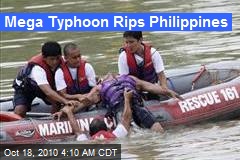 Mega Typhoon Rips Philippines