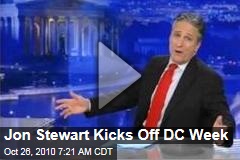 Jon Stewart, 'The Daily Show' in Washington, DC: Video