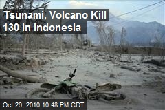 Tsunami, Volcano Kill Over 130 in Indonesia