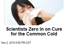 Scientists Zero In on Cure for the Common Cold