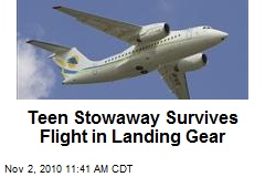 Teen Stowaway Survives Flight in Landing Gear
