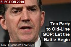 Tea Party to Old-Line GOP: Let the Battle Begin