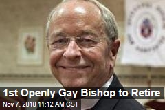 1st Openly Gay Bishop to Retire
