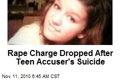 Rape Rap Dropped After Teen Accuser's Suicide