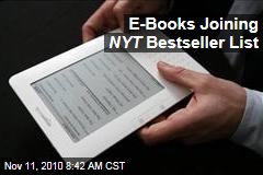 E-Books Joining NYT Bestseller List