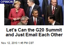 Why Do We Even Bother With the G20 Summit?