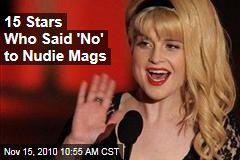 15 Stars Who Said 'No' to Nudie Mags