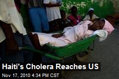 Florida Sees First Cholera Case From Haiti