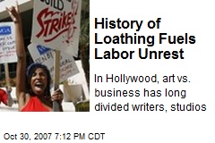 History of Loathing Fuels Labor Unrest