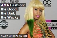 AMA Fashion: the Good, the Bad, the Wacky