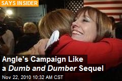 Angle's Campaign Like a Dumb and Dumber Sequel
