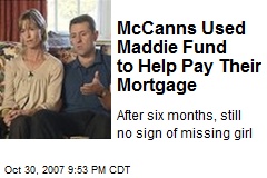 McCanns Used Maddie Fund to Help Pay Their Mortgage