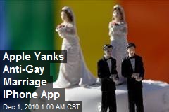 Apple Yanks Anti-Gay Marriage iPhone App