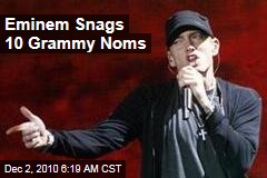 Eminem Snags 10 Grammy Noms