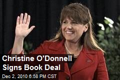 Christine O'Donnell Signs Book Deal