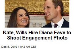 Kate, Wills Hire Diana Fave to Shoot Engagement Photo