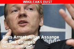 Brits Bust Julian Asssange