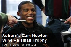 Auburn's Cam Newton Wins Heisman Trophy