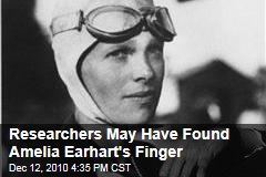 Researchers May Have Found Amelia Earhart's Finger