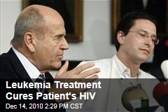 Leukemia Treatment Cures Patient's HIV