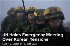 UN Holds Emergency Meeting Over Korean Tensions
