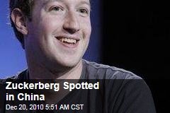 Zuckerberg Spotted in China