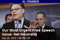 Our Most Urgent Free Speech Issue: Net Neutrality