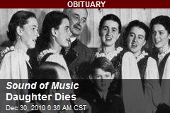 Sound of Music Daughter Dies