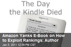 Amazon Yanks E-Book on How to Exploit Sales Rankings