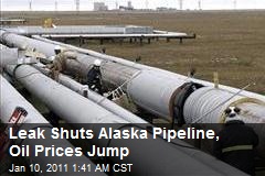Leak Shuts Alaska Pipeline, Oil Prices Jump